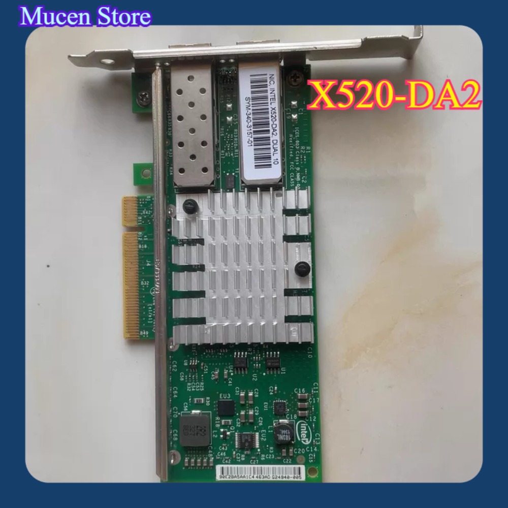 X520-DA2 10Gb SFP+ PCI-E ネットワー - 10Gb Sfp+ Pcie Network Card Dual Port のレビューと価格