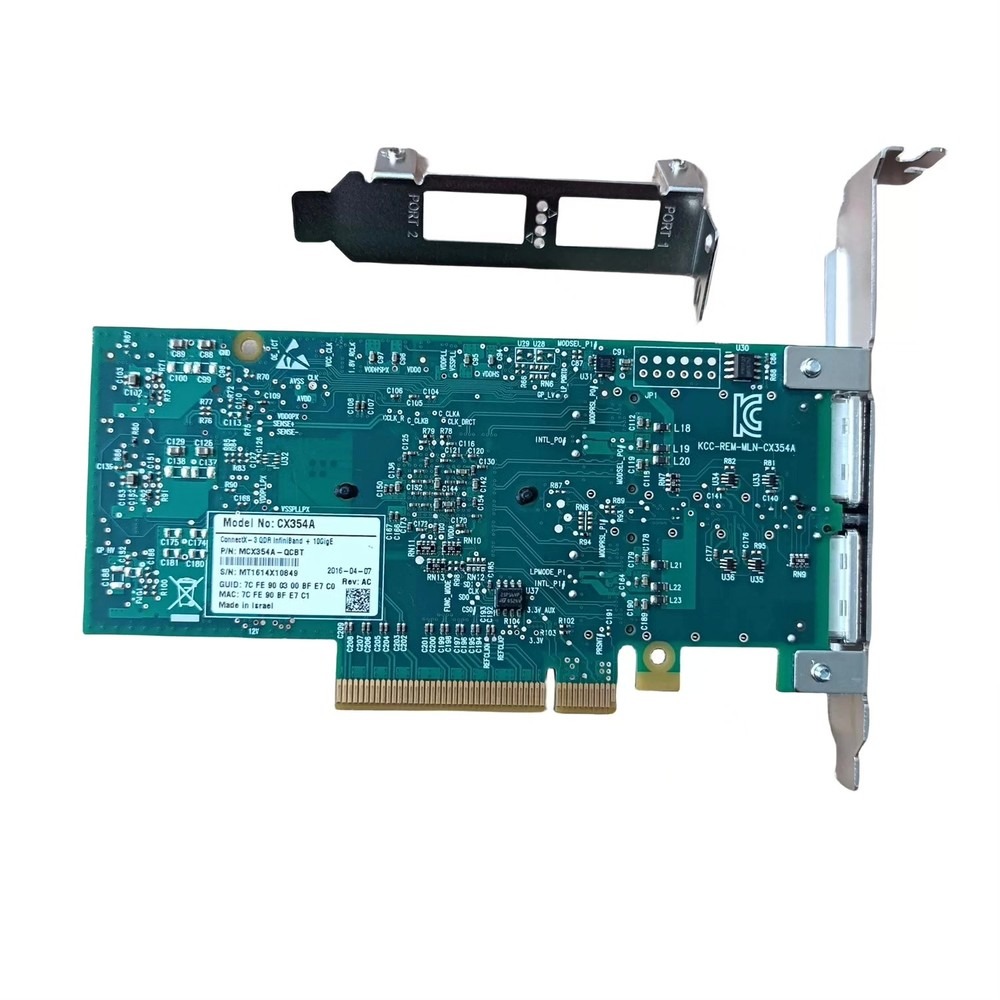 Mellanox MCX354A-QCBT 10Gb SFP - 10Gb Sfp+ Pcie Network Card Dual Port のレビューと価格