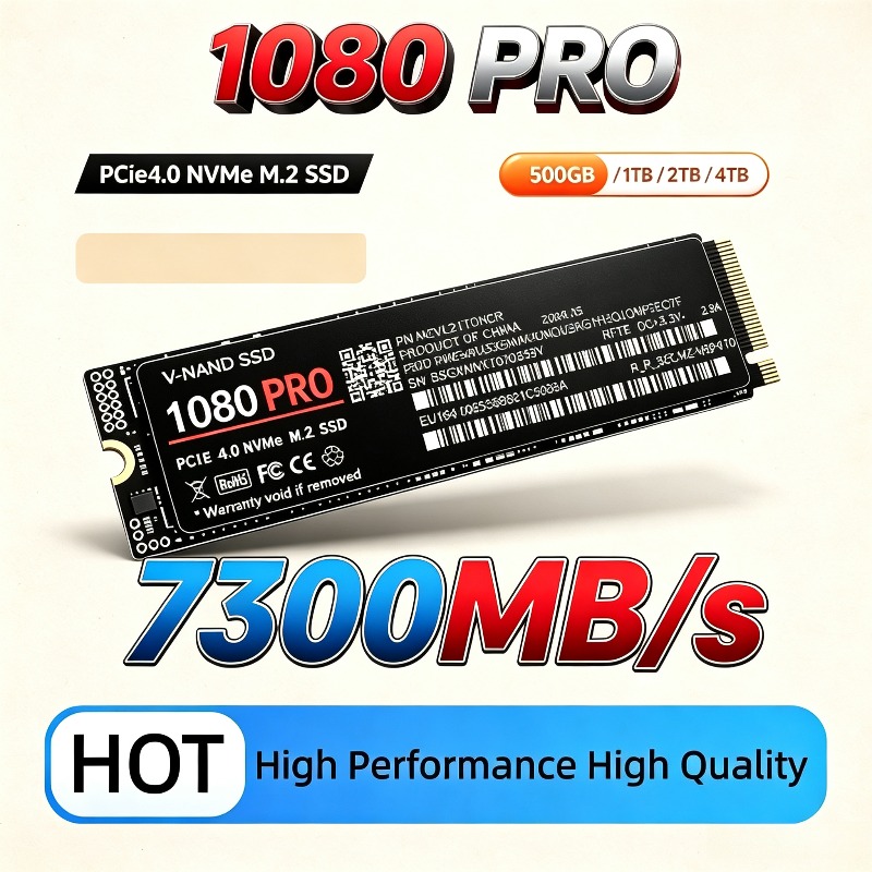 オリジナル1080PRO SSD M.2 NVMe PCIe - M.2 Nvme 4Tb Pcie 4.0 Ssd のレビューと価格