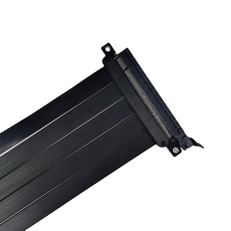 柔軟なグラフィックケーブルEcie 4.0 60 cm,専用 - Pcie 4.0 X16 Riser Cable 90 Degree のレビューと価格