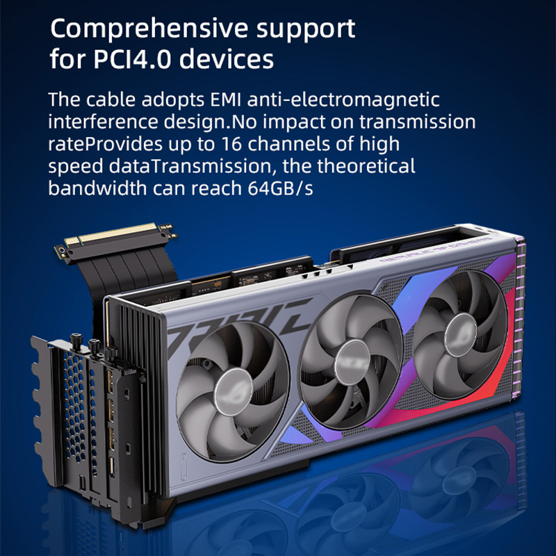 TEUCER 垂直 GPU 取り付けブラケット グラフィック - Pcie 4.0 X16 Riser Cable 90 Degree のレビューと価格