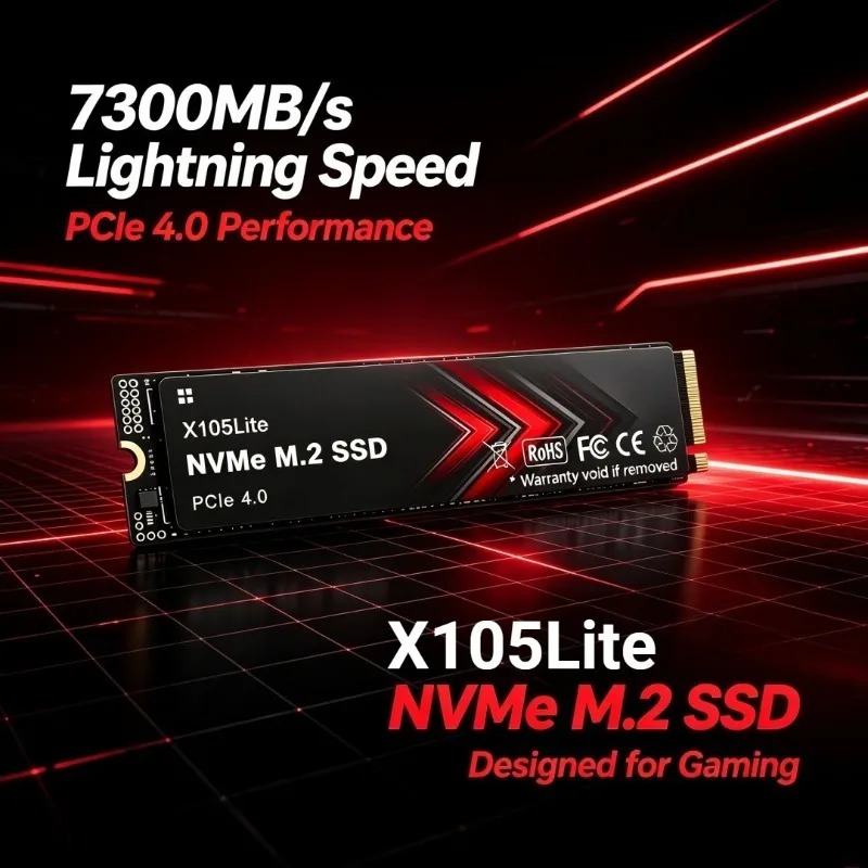 X105Lite M.2 NVMe SSD PCIe 4.0 - M.2 Nvme 4Tb Pcie 4.0 Ssd のレビューと価格