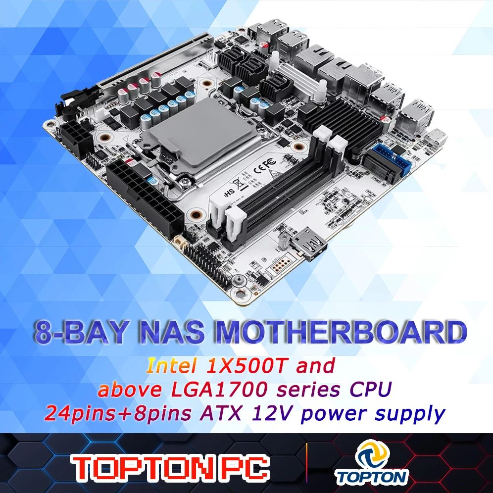 8ベイNAS Mini ITXマザーボード(LGA1700  - Lga 1700 Ddr5 Itx Motherboard のレビューと価格