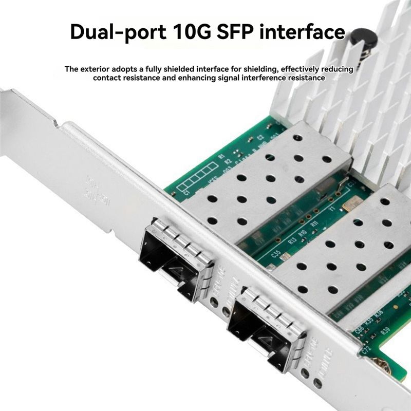 効率的なX520-DA1デュアルポート10Gb SFP+ネッ - 10Gb Sfp+ Pcie Network Card Dual Port のレビューと価格