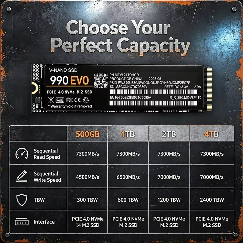 990 EVO M.2 2280 NVMe PCIe 4.0 - M.2 Nvme 4Tb Pcie 4.0 Ssd のレビューと価格